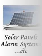 Alarms, Solars Panels & Other Accessories