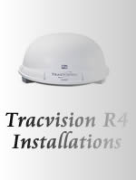 Authorised installers for the KVH Tracvision R4 & R5 range of Satellite Domes
